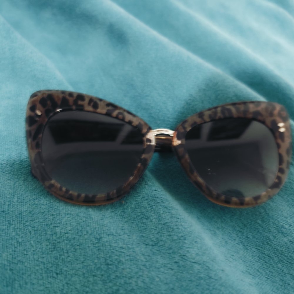 Stella Mccartney Leopard Print Cat-Eye